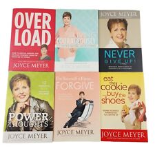 Lote de 6 livros inspiradores sortidos Joyce Meyer capa dura comprar usado  Enviando para Brazil