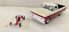 Used, Vintage Built-Up 1963 FORD PICK-UP TRUCK w/ GO-KART -red. & white for sale  Shipping to South Africa