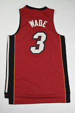 Adidas Miami Heat # Wade Camisa Jersey Basquete Nba S. S Homens, usado comprar usado  Enviando para Brazil