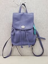 Coach blue leather for sale  Marion