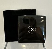 Espelho de maquiagem face única CHANEL Beauty para bolsa com bolsa de veludo preto 3” comprar usado  Enviando para Brazil