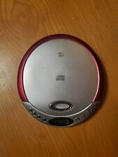 Reproductor de discos CD compacto personal rojo Durabrand modelo CD-566 portátil segunda mano  Embacar hacia Argentina