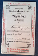 Rarität 1907 mitgliedsbuch gebraucht kaufen  Horhausen