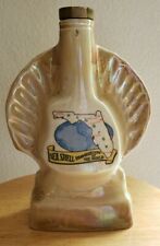 Vintage Jim Beam Whiskey Bourbon Decanter Sea Shell Florida Headquarters  for sale  Shipping to South Africa