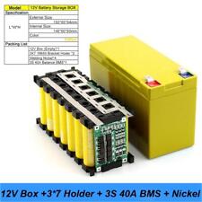 12V 3S 7P  40A  Li-ion Battery Pack  DIY Kits Storage Case Holder for Power Wall comprar usado  Enviando para Brazil