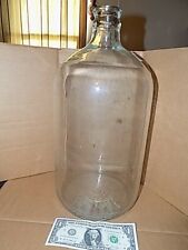 Vintage 5 GALLON GLASS BOTTLE JUG WINE WATER CARBOY  for sale  Shipping to Canada