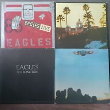 Eagles: Lotes de 4 LPs de Vinil, Eagles, Hotel California, The Long, Run Eagles Live comprar usado  Enviando para Brazil