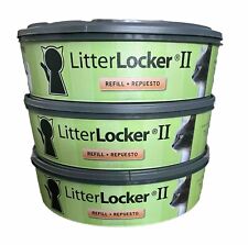 Cat Litter Locker II 2 NOVO Refil Lote de 3 Caixa de Areia Descarte de Resíduos Pet comprar usado  Enviando para Brazil