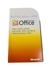 Używany, Licence Microsoft Office Famille et Petite Entreprise 2010 na sprzedaż  Wysyłka do Poland
