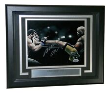 Foto emoldurada 10x8 autografada Anderson "The Spider" Silva MMA UFC PSA/DNA comprar usado  Enviando para Brazil