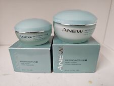 Lot of 2 NEW Avon Anew Retroactive+ Repair Cream 1 oz and 1.7 oz NOS, used for sale  Shipping to South Africa