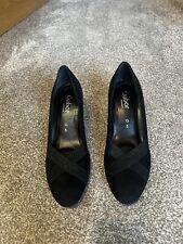 Women black suede for sale  LIVERPOOL