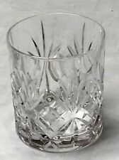 Waterford vintage (?) Vaso de whisky de cristal antiguo de 3-5/8"" de alto 3-1/8"" de ancho segunda mano  Embacar hacia Argentina