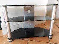 Black glass stand for sale  BLANDFORD FORUM