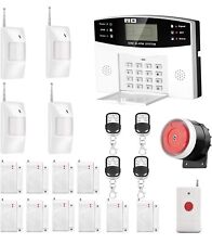 AGSHOME Security Alarm System 99+7 Zone Auto Dial GSM SMS Home Burglar Security , used for sale  Shipping to South Africa