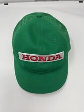 Vintage Honda Green Short Brimmed Hat ROI Style # 9441-00906 Vietnam for sale  Shipping to South Africa