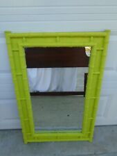 Faux bamboo mirror for sale  Sarasota