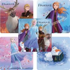 Pegatinas Frozen x 5 - Suministros Favores Fiesta de Cumpleaños Botín Frozen Película 2 Bocetos segunda mano  Embacar hacia Argentina