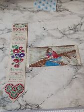 Antique embroidered bookmarks for sale  LITTLEBOROUGH