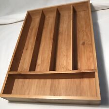 Bamboo cutlery tray for sale  Richardson