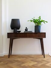 Contemporary walnut console for sale  LEICESTER