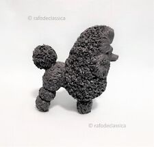 Black poodle figurine for sale  MIRFIELD