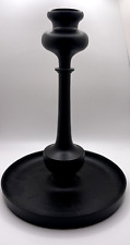 Candelabro negro con bandeja decoración de mesa (juego de 2) segunda mano  Embacar hacia Argentina