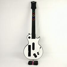 Used, Nintendo Wii Guitar Hero Controller Wireless White Gibson Les Pauls  PAL for sale  Shipping to South Africa