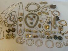 Vintage 80+ Piece Goldtone Jewelry Lot , Sarah Cov, Avon Etc. Modern for sale  Shipping to South Africa
