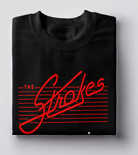 Logotipo dibujado a mano de The Strokes - Banda indie logotipo rojo de Nueva York. segunda mano  Embacar hacia Argentina