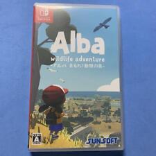 Nintendo Switch SW Alba Wildlife Adventure Protect! Animal Island Japón Importación segunda mano  Embacar hacia Mexico