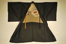 1932 OLYMPICS JAPANESE REVERSABLE SILK KIMONO HAORI JACKET with WORLD MAP for sale  Shipping to South Africa