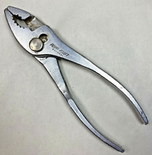 Vintage POWR-KRAFT Tools 84-4651 - 6-1/2" Slip Joint Pliers Tool USA powr-kraft for sale  Shipping to South Africa