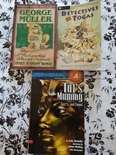 Lote de Libros de Historia Mundial Sonlight B Introducción Rey Tut George Muller Detectives Togas segunda mano  Embacar hacia Mexico