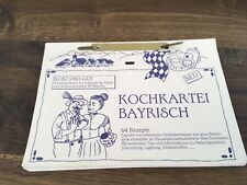 Kochkartei bayerisch rezepte gebraucht kaufen  Laaber