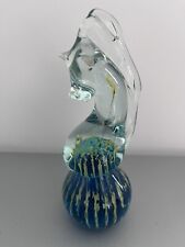 Mdina glass seahorse for sale  WARE