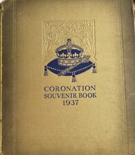 Coronation souvenir book for sale  HAYES