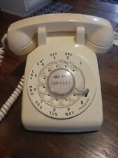 Used, Bell System Western Electric ATT 500 DM  Tan Rotary Dial Desk Phone Vintage for sale  Shipping to South Africa
