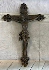 Religious bronze statue d'occasion  Expédié en Belgium