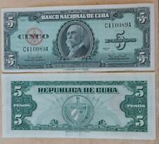 América Latina 1960 5 pesos elige 92 unc, usado segunda mano  Embacar hacia Argentina