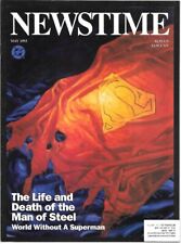 DC Comics Newstime Magazine The Life and Death of Superman 1993 NOVO NÃO LIDO comprar usado  Enviando para Brazil