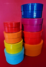Circular colorful stackable for sale  Humble
