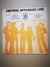 Santana Appearing Live Unusual Malaysia capa rara década de 1970 LP comprar usado  Enviando para Brazil