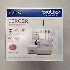 Usado, Brother 1034DX 3/4 Thread Serger Machine - NOVO NA CAIXA comprar usado  Brasil 