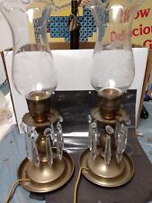 Hurricane lamps brass for sale  Bristol