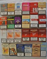 Lot paquets cigarettes d'occasion  Le Luc