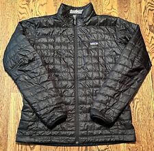 Chaqueta Patagonia Nano Puff para Hombre Grande Negra Acolchada segunda mano  Embacar hacia Argentina