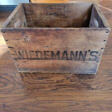 Wiedemann wood crate for sale  Georgetown