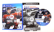 NHL 18 SONY PLAYSTATION 4 PS4 COMPLETE 2018 DISC LIKE NEW, käytetty myynnissä  Leverans till Finland
