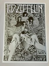 Pôster Led Zeppelin do Madison Square Garden Concert um pendurado dentro MSG NYC comprar usado  Enviando para Brazil